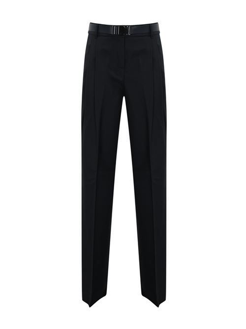 Pantalone Juanita in lana blu MAX MARA STUDIO | 2426136081600001